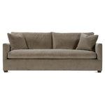 89" Lilah Sofa — Fawn Brushed Velvet | Rowe Quick Ship
