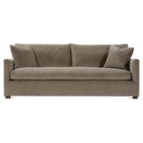 89" Lilah Sofa — Fawn Brushed Velvet | Rowe Quick Ship