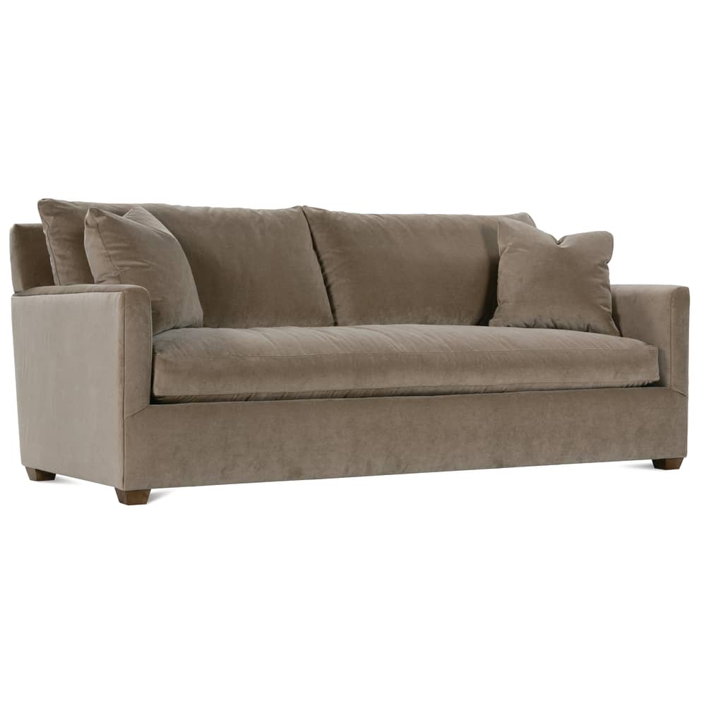 89" Lilah Sofa — Fawn Brushed Velvet | Rowe Quick Ship — alternate view