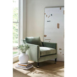 33" Madeline Chair — Antiqued Moss Velvet — Fabric 15026-23 | Rowe Quick Ship — additional Rowe photo 1