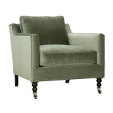 33" Madeline Chair — Antiqued Moss Velvet — Fabric 15026-23 | Rowe Quick Ship — additional Rowe photo 2