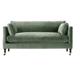 71" Madeline Sofa — Antiqued Moss Velvet | Rowe Quick Ship