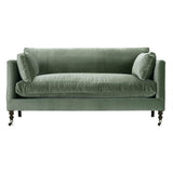 71" Madeline Sofa — Antiqued Moss Velvet | Rowe Quick Ship