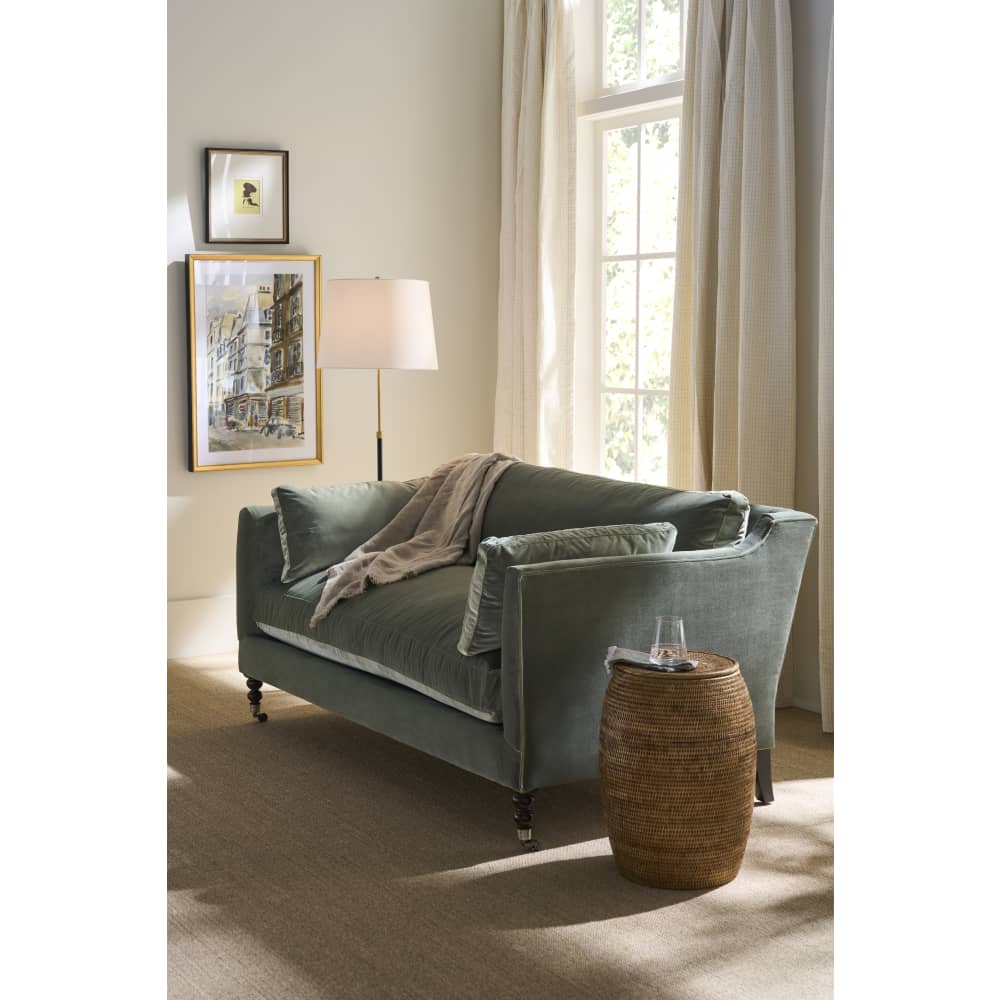 71" Madeline Sofa — Antiqued Moss Velvet | Rowe Quick Ship — additional Rowe photo 1