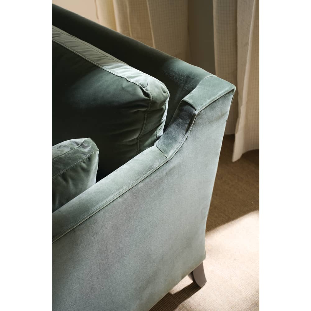 71" Madeline Sofa — Antiqued Moss Velvet | Rowe Quick Ship — additional Rowe photo 3