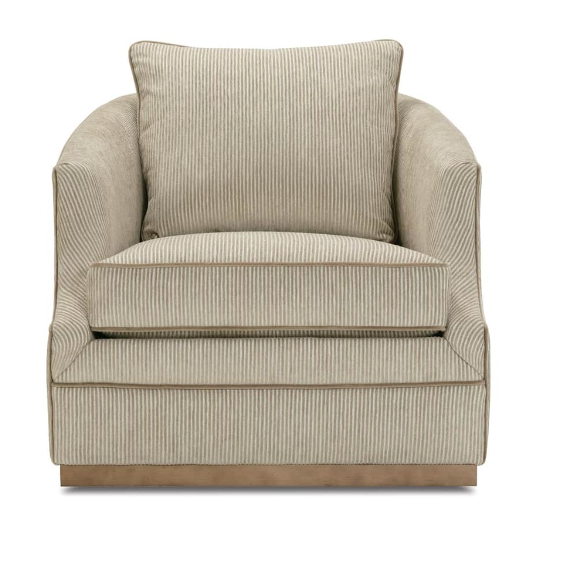 31" Emmerson Swivel Chair — Fabric RV107-28 | Rowe Quick Ship