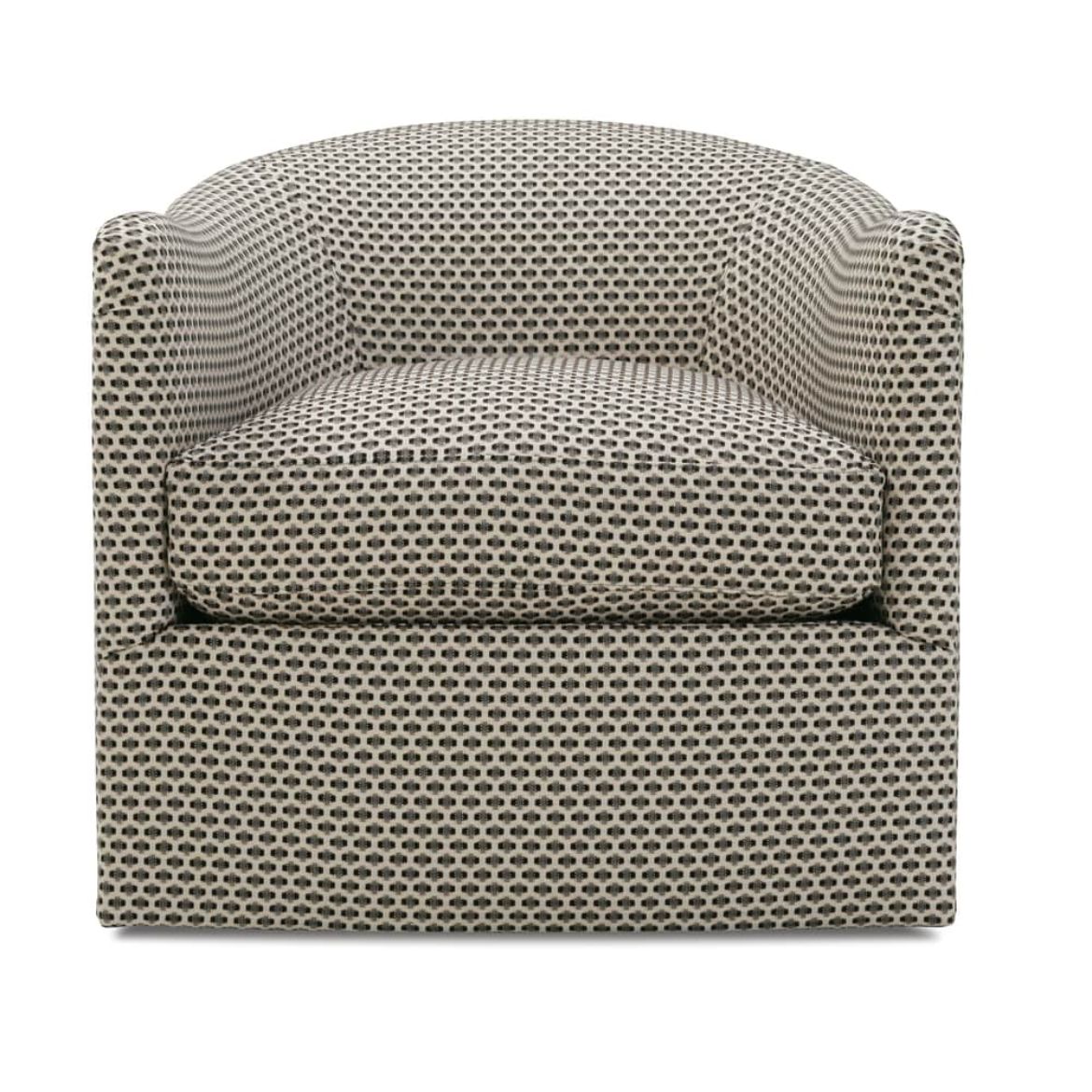 29" Rue Swivel Chair — Fabric 39466-80 | Rowe Quick Ship