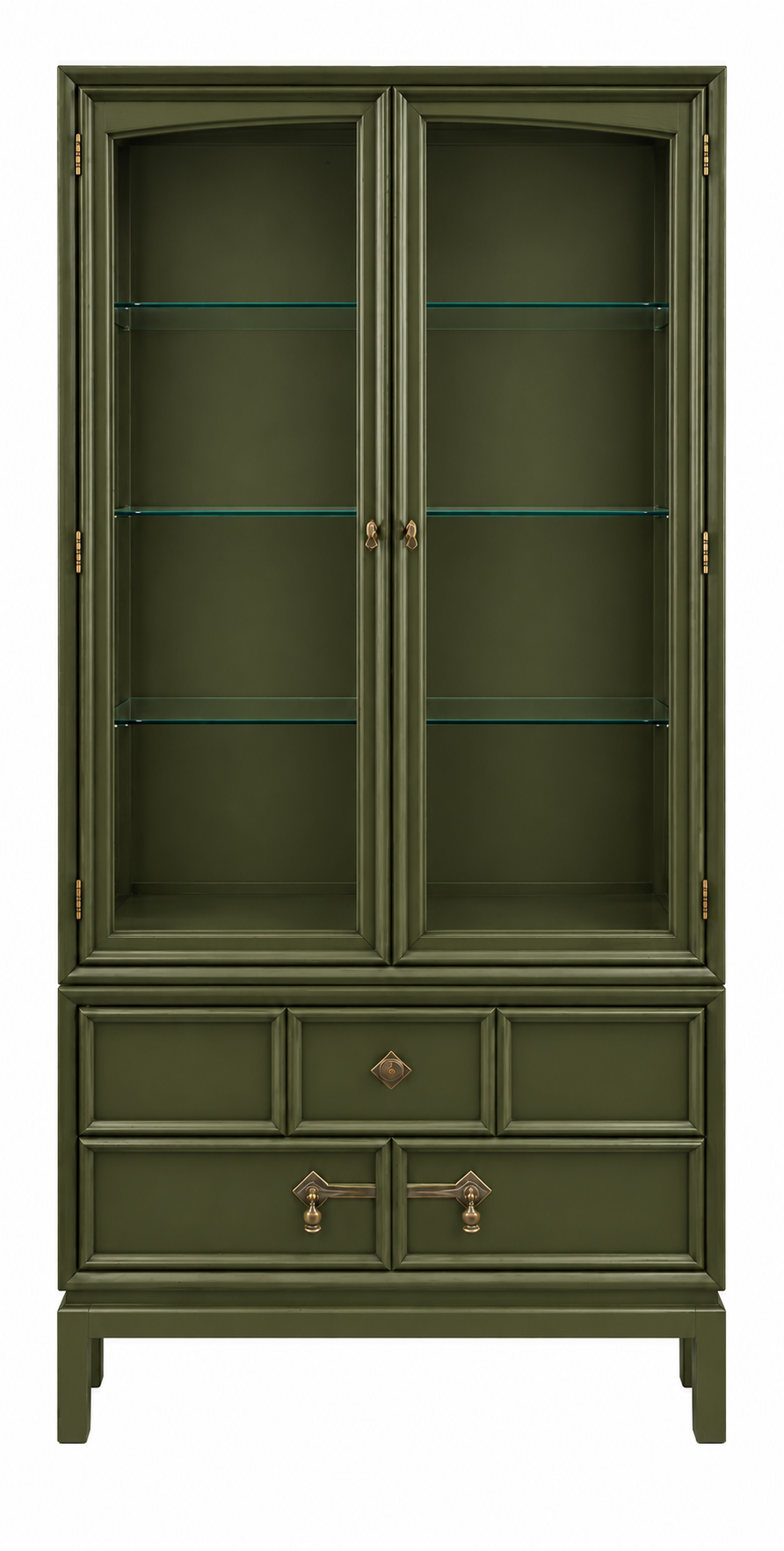 Drexel vintage hutch #09010 — spade finish preview