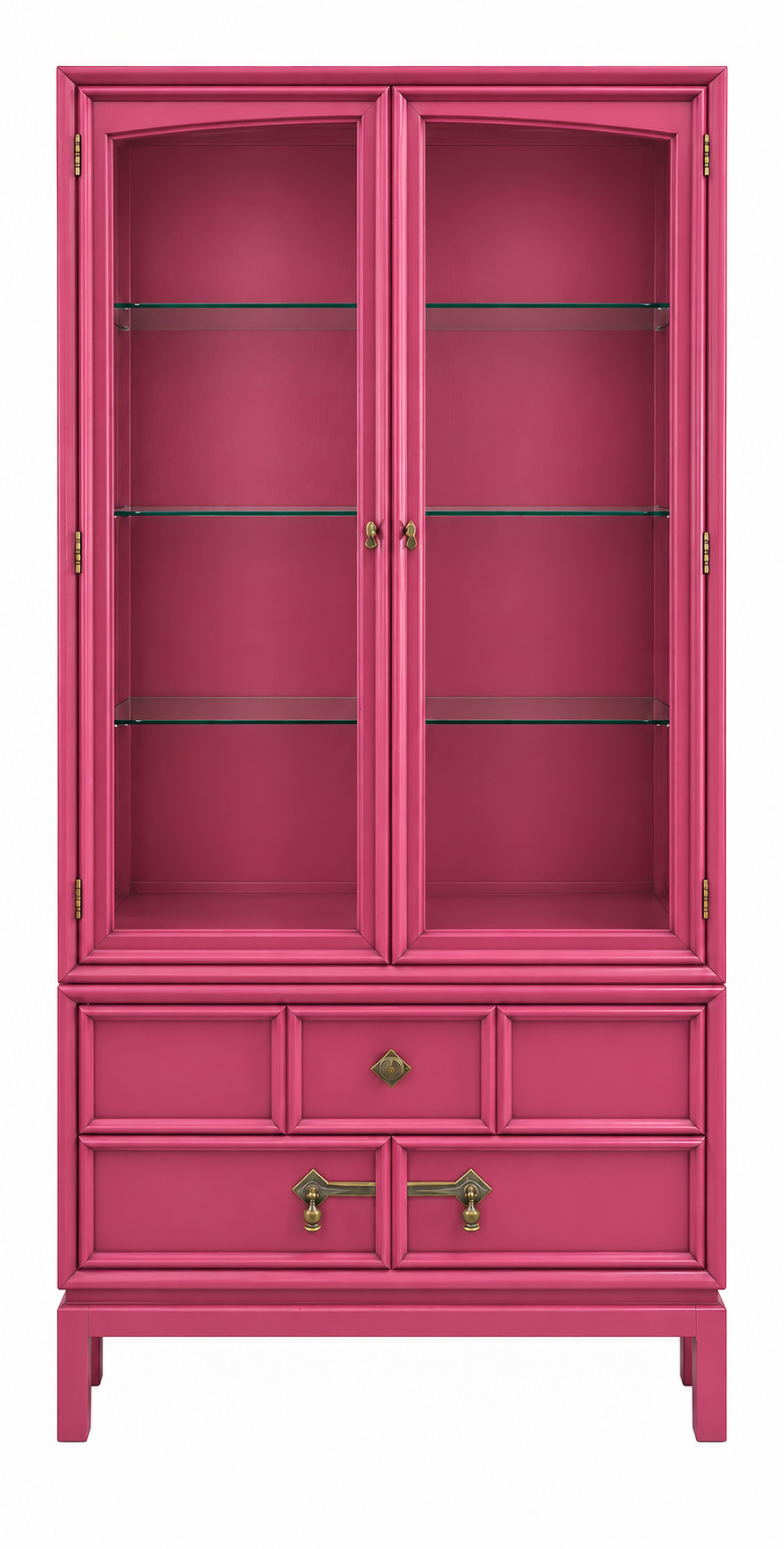 Drexel vintage hutch #09010 — stiletto finish preview
