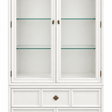 35" Unfinished 2 Door 2 Drawer Drexel Vintage Hutch #09011