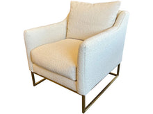Load image into Gallery viewer, The Skylar Gold Leg Accent Chair
