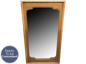 22" Unfinished Vintage Mirror #08143