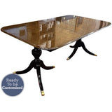 60-72" Extendable Finished Vintage Dining Table #07564