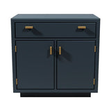 24" Unfinished 1 Drawer 2 Door Vintage Single Nightstand #07529