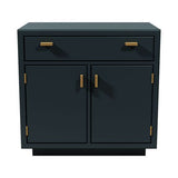 24" Unfinished 1 Drawer 2 Door Vintage Single Nightstand #07529