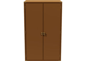 32" Unfinished 2 Door Vintage Tallboy #07189