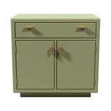 24" Unfinished 1 Drawer 2 Door Vintage Single Nightstand #07529