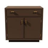 24" Unfinished 1 Drawer 2 Door Vintage Single Nightstand #07529