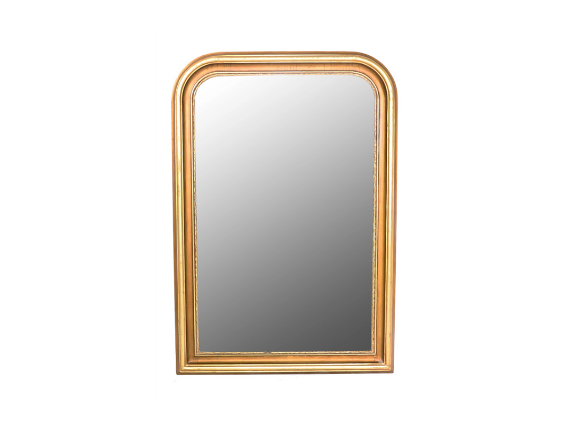 Louis Golden Wood Framed Mirror