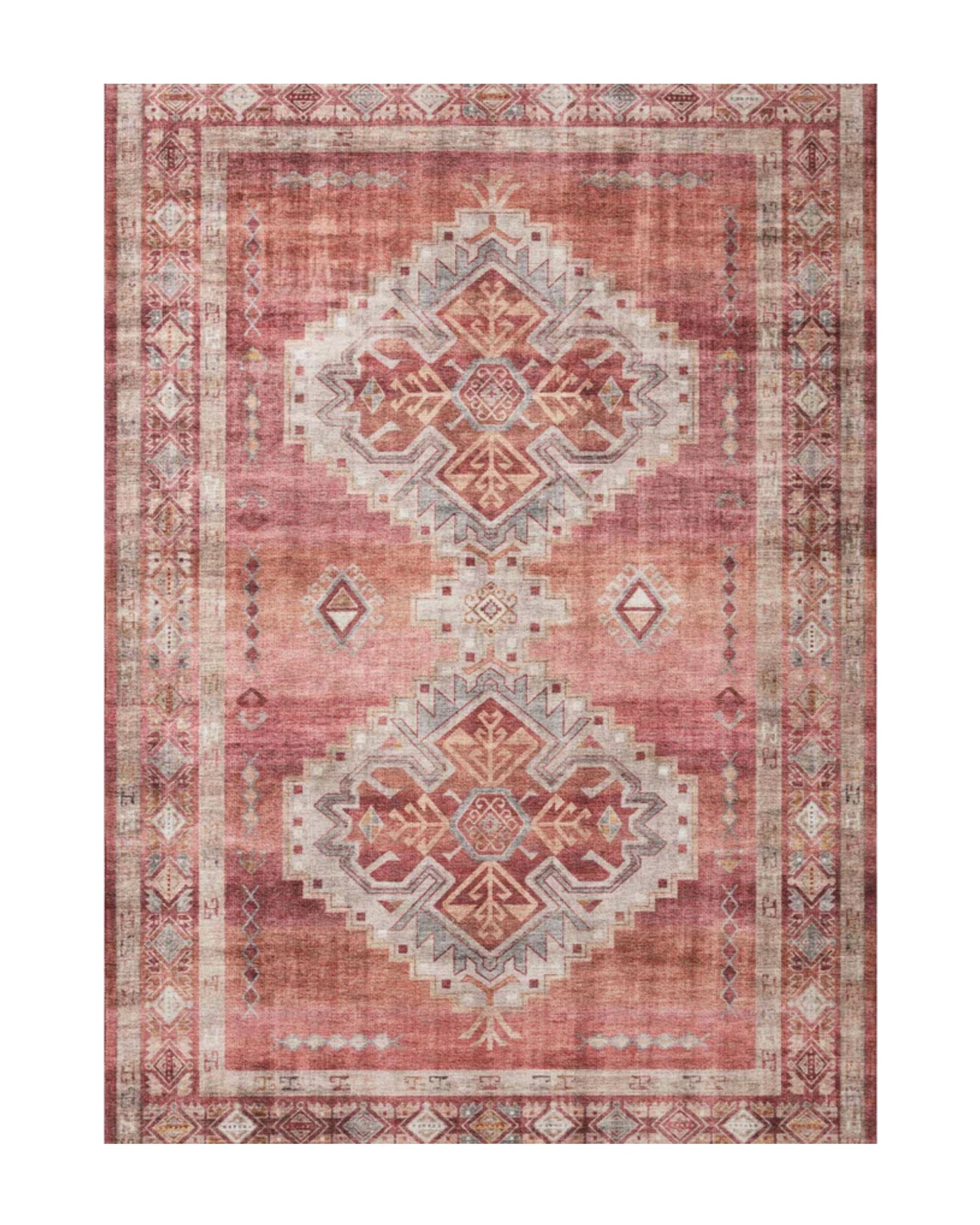 Tuscon Old-World Classic Power-Loomed Polyester Rug