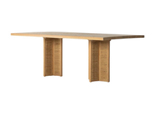 Load image into Gallery viewer, Levon Dining Tables - Natural Woven
