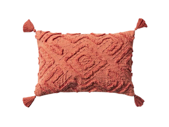 Velvet Rust Designer Pillow