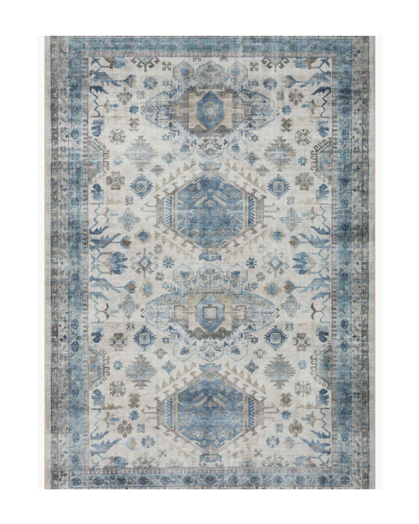 Mombasa Old-World Classic Power-Loomed Polyester Rug