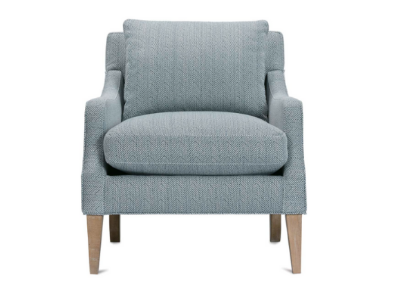 Lauren Plush Down-Blend Cushion Chair