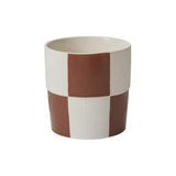 Terracotta Checkerboard Pot Large