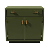24" Unfinished 1 Drawer 2 Door Vintage Single Nightstand #07529