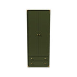 32" Unfinished 2 Door 2 Drawer Stanley Vintage Hutch #07046