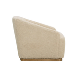 Aiden Contemporary Sherpa Shelter Chair
