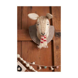 Buddy Soft Animal Wall Mount - Bunny