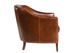 Madison Leather Occasional Chair
