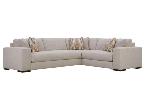 Piercy Loose Pillow Back Bench Cushioned Sectional