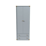 32" Unfinished 2 Door 2 Drawer Stanley Vintage Hutch #07046