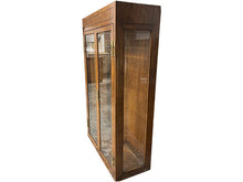 Load image into Gallery viewer, 32&quot; Unfinished 2 Door Henredon Vintage Glass Door Hutch #08160
