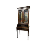 31.5" Unfinished 2 Drawer 2 Door Vintage Hutch #08207