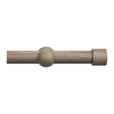 1 3/4" Stained Wood End Cap