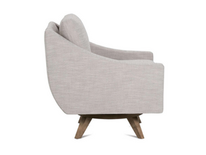 Rachel Loose Pillow Back Modern Swivel Chair