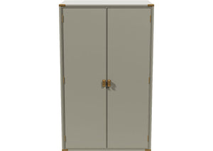 32" Unfinished 2 Door Vintage Tallboy #07189