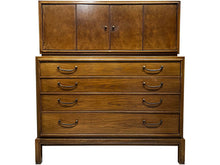 Load image into Gallery viewer, 42.5&quot; Finished 4 Drawer 2 Door Vintage Tallboy #07989: At Our Munster Location

