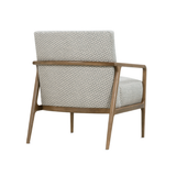 Kyle Wood Frame Tight Cushioned Arm Chair