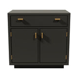24" Unfinished 1 Drawer 2 Door Vintage Single Nightstand #07529