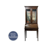 31.5" Unfinished 2 Drawer 2 Door Vintage Hutch #08207