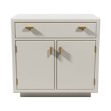 24" Unfinished 1 Drawer 2 Door Vintage Single Nightstand #07529