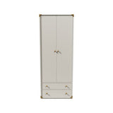 32" Unfinished 2 Door 2 Drawer Stanley Vintage Hutch #07046