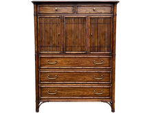 Load image into Gallery viewer, 43&quot; Unfinished 4 Drawer 3 Door Drexel Vintage Hutch #07474
