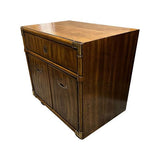 24.5" Unfinished 1 Drawer 2 Door Vintage Single Nightstand #07518