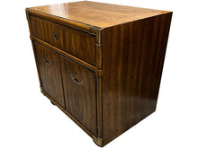 Load image into Gallery viewer, 24.5&quot; Unfinished 1 Drawer 2 Door Vintage Single Nightstand #07518
